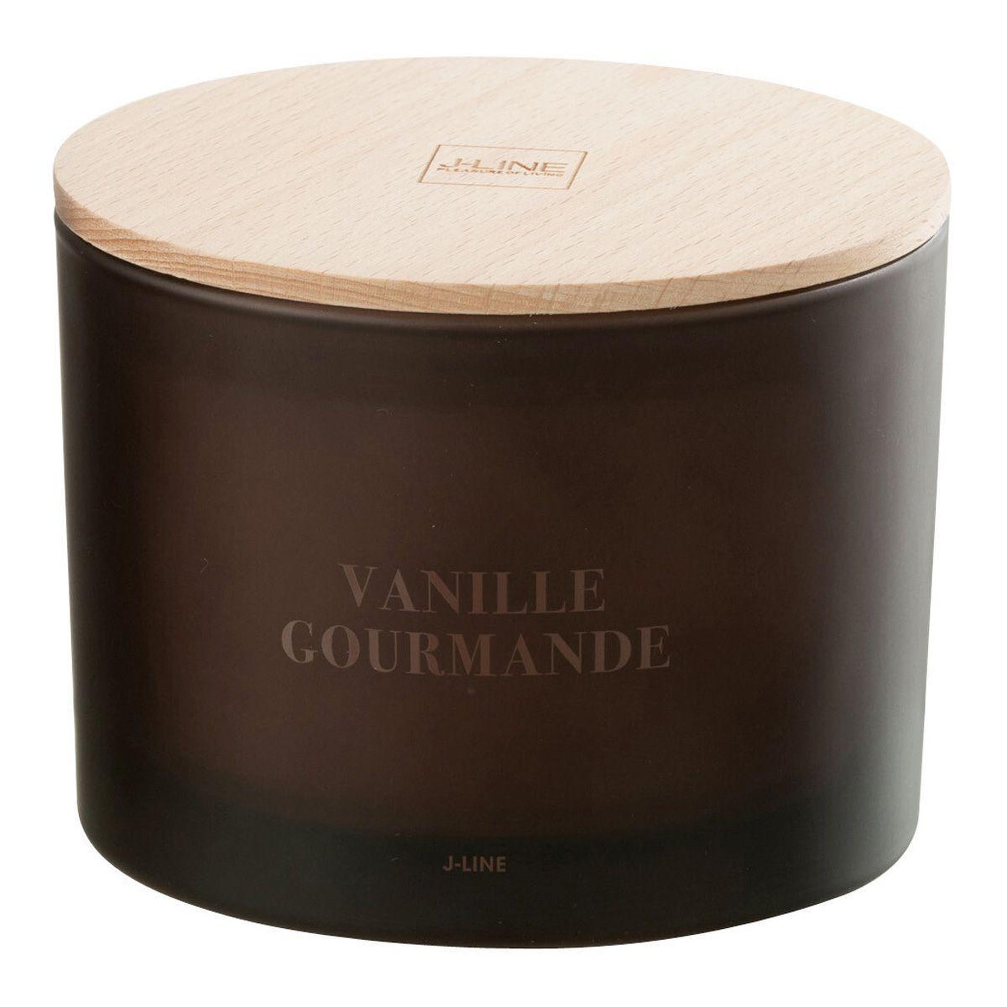 J-LINE Bougie parfumée  accords essentiels  10cm vanille gourmande