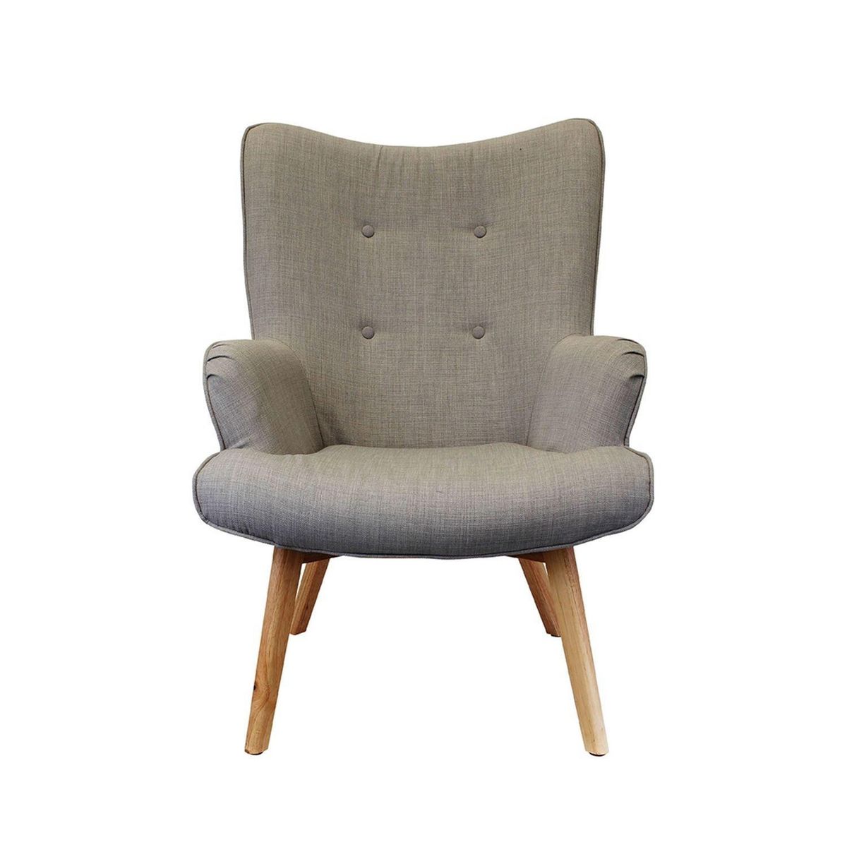 The Home Deco Factory Fauteuil de salon scandi Helsinki