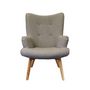 Voir la diapositive 2 : The Home Deco Factory Fauteuil de salon scandi Helsinki