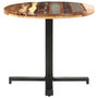 Voir la diapositive 2 : VIDAXL Table de bistro Carree Ø80x75 cm Bois de recuperation massif