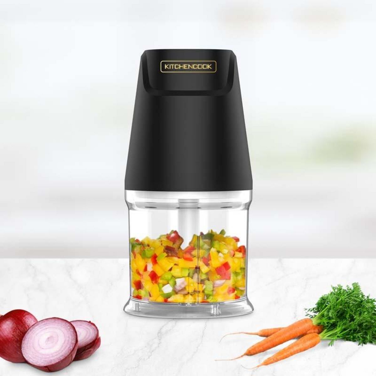 KITCHENCOOK Mini Hachoir Compact 300w Matt Pod De Kitchencook