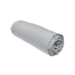 Today Drap housse TODAY Prestige - 140 x 200+30 cm - 2 personnes - 100% Percale de coton uni - Acier