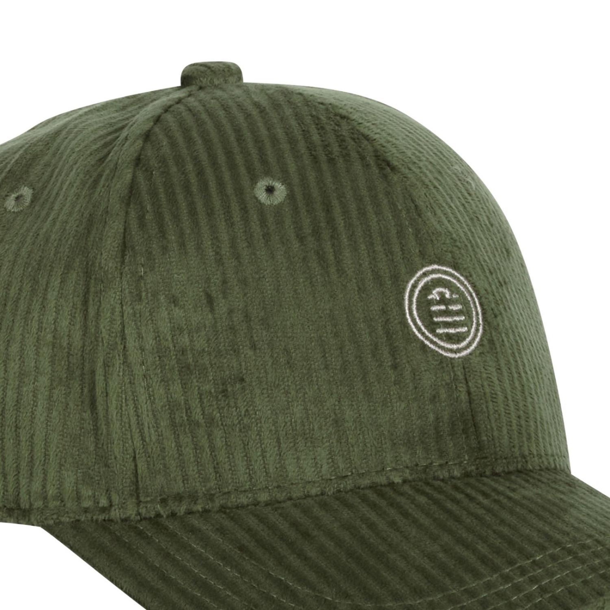 Voir la diapositive 3 : SERGE BLANCO Casquette baseball homme en velours côtelé velvet