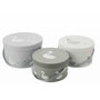 Voir la diapositive 1 : Paris Prix Lot de 3 Boîtes Déco  Cygne  32cm Blanc & Gris
