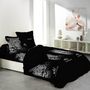 Voir la diapositive 1 : Paris Prix Parure de Lit 6 Pièces  New Wild Nature  260x240cm Noir