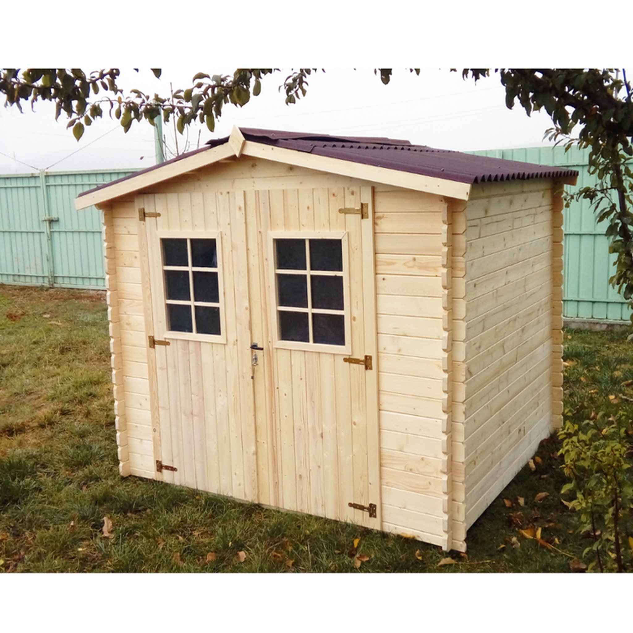 Voir la diapositive 3 : Hisense Abri de jardin sans plancher 6.16 m2  bois massif - vd 2622.02 n