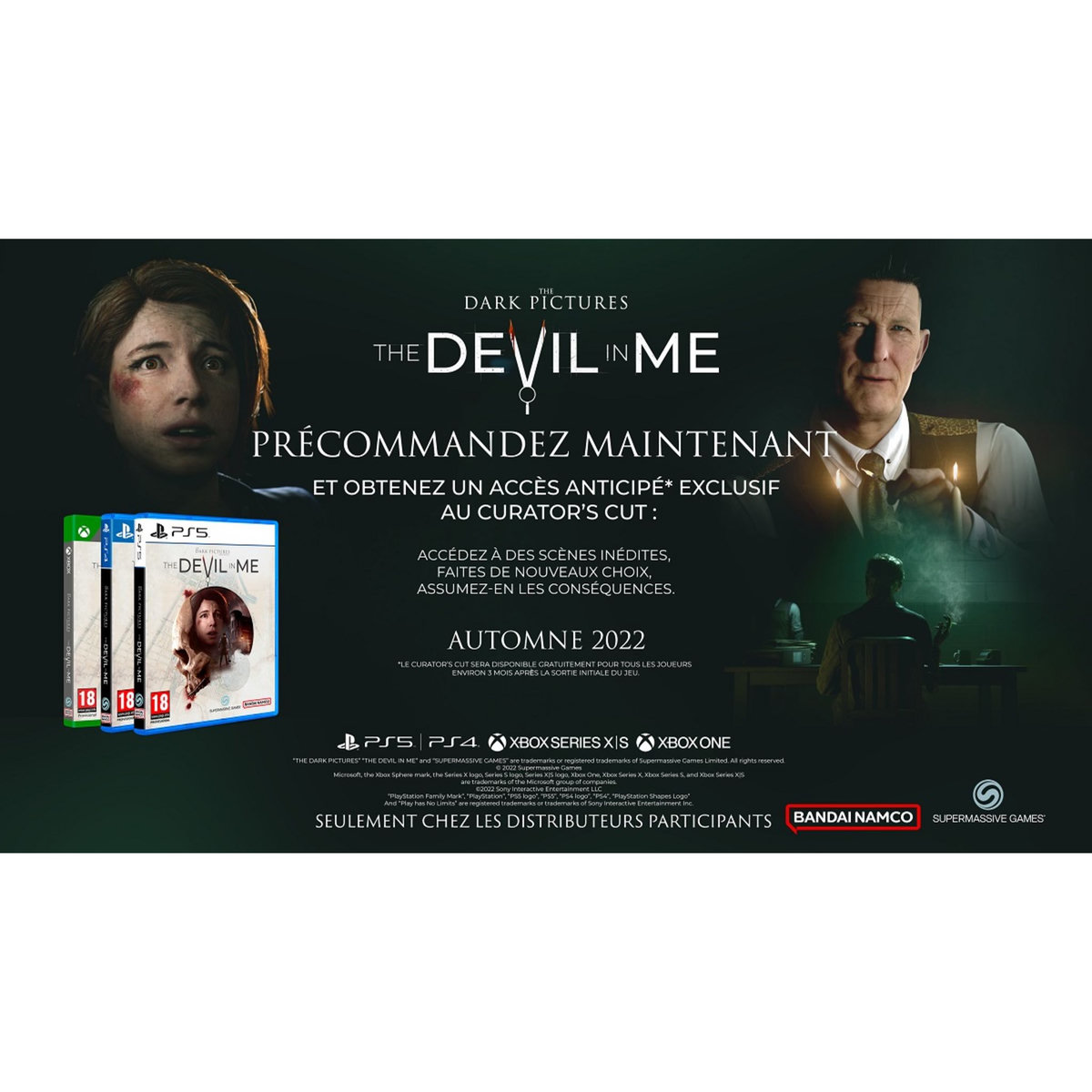 The Dark Pictures : The Devil In Me PS4