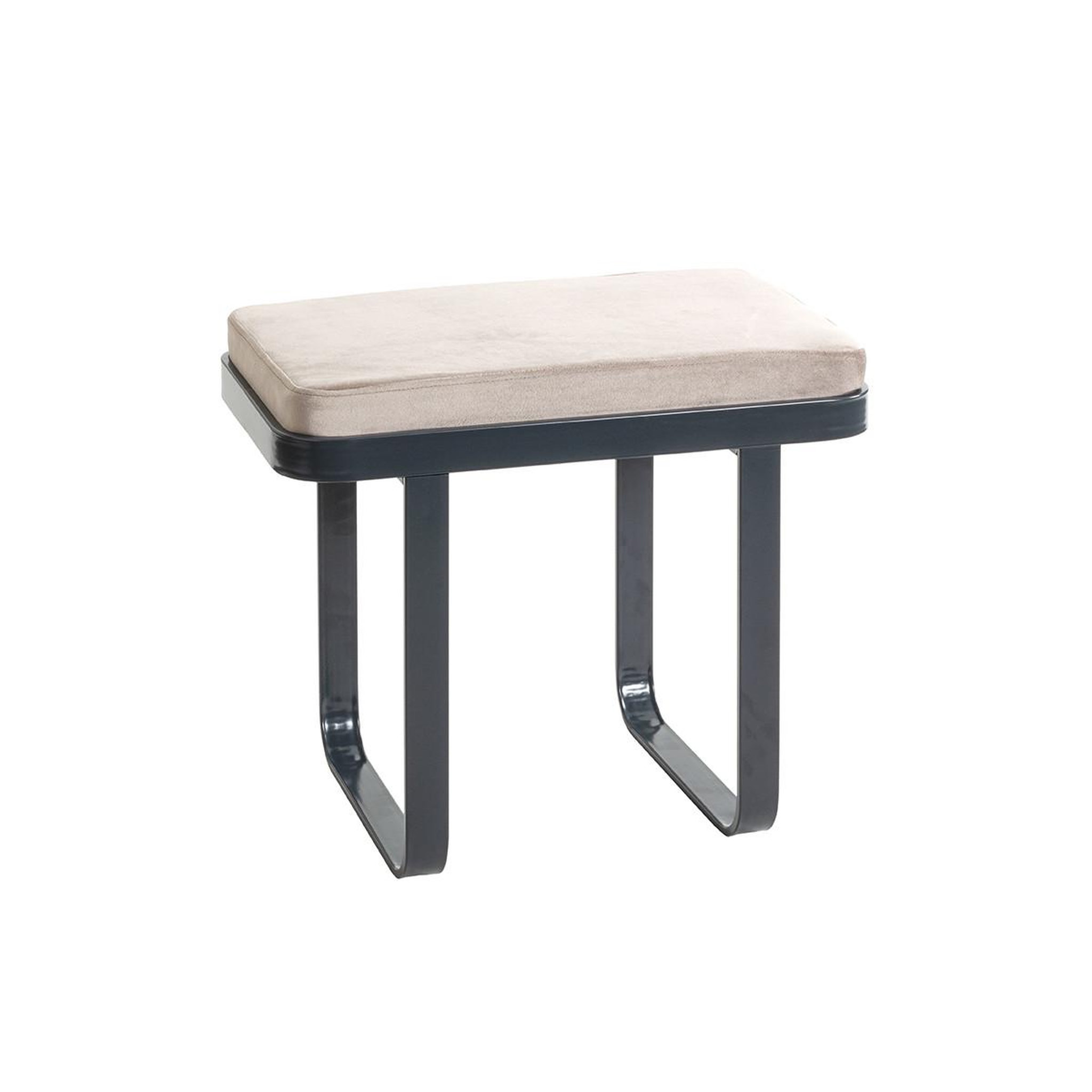 Paris Prix Banc design 1 place  dario  56cm beige gris