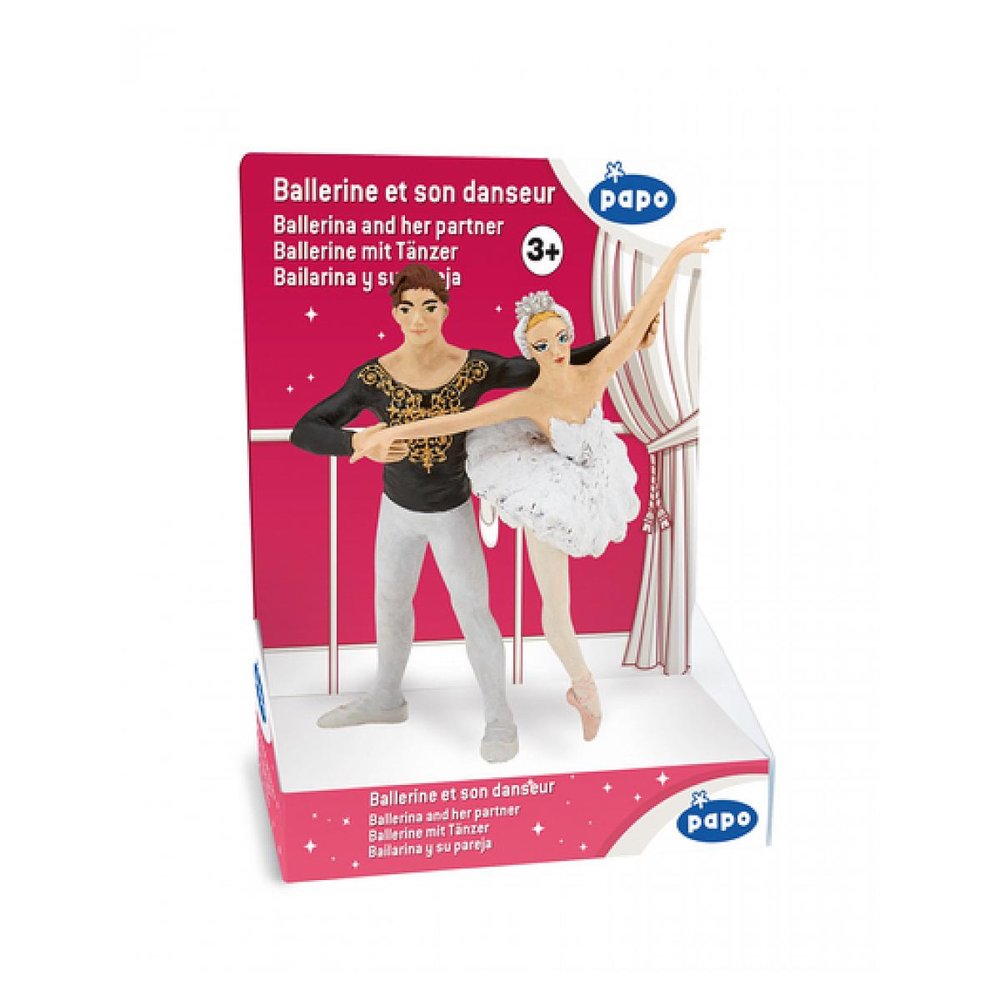 Voir la diapositive 2 : Papo 39128  Ballerine et son danseur