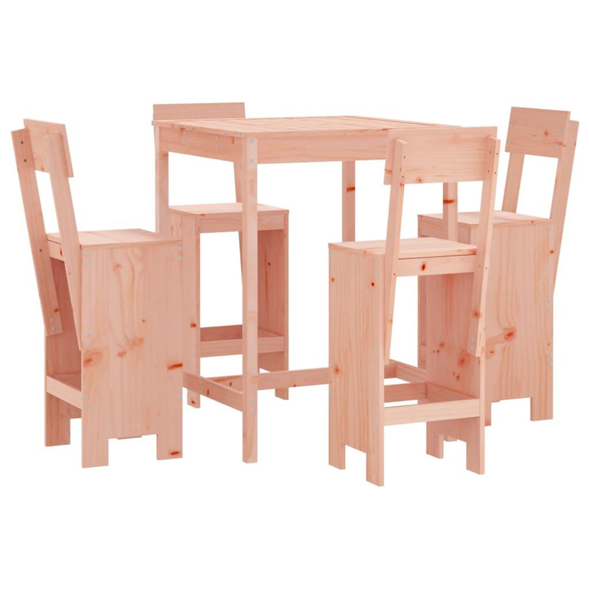 Voir la diapositive 2 : VIDAXL Ensemble de bar de jardin 5 pcs bois massif de Douglas