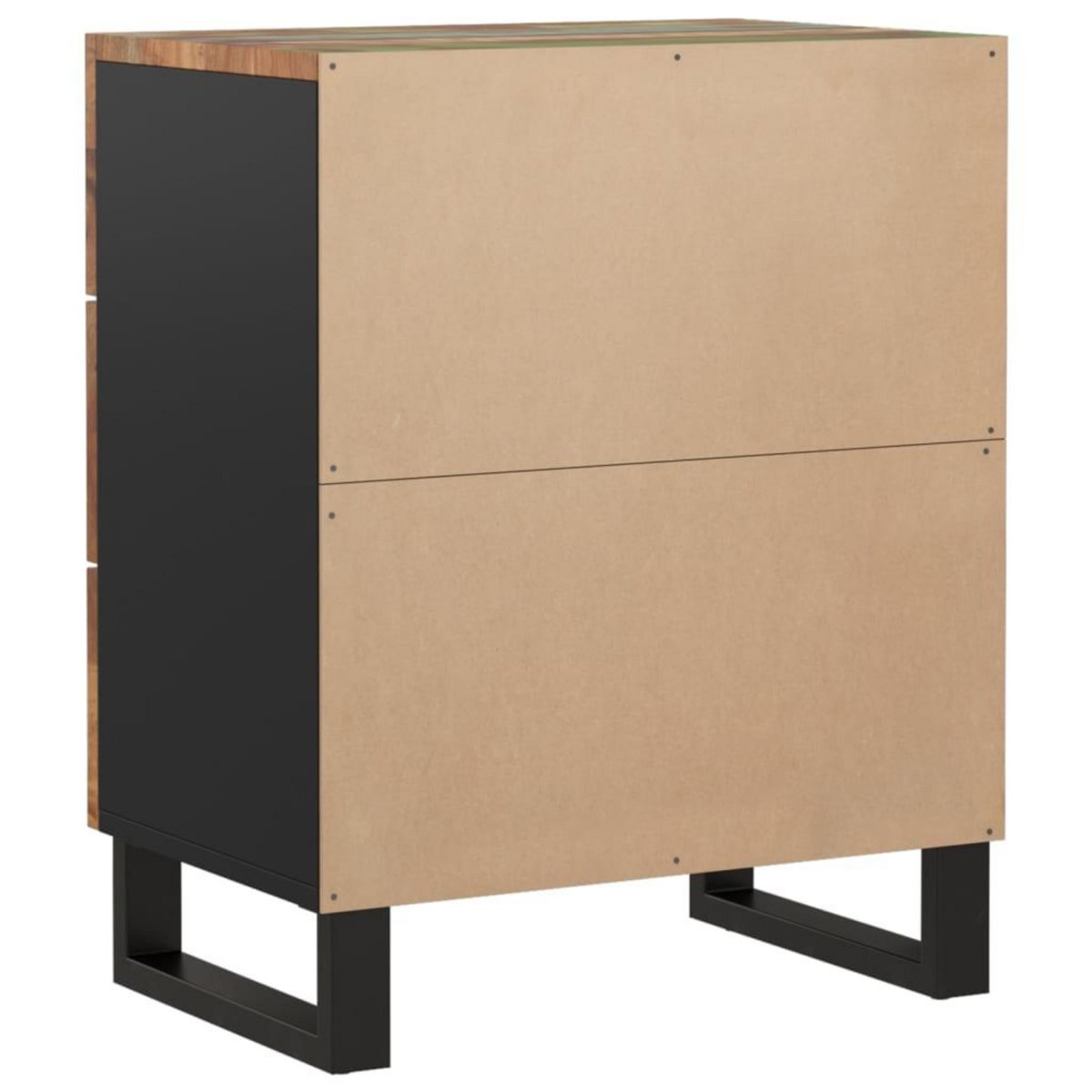 VIDAXL Table de chevet 50x33x62cm Bois de recuperation et d'ingenierie