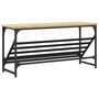 Voir la diapositive 6 : VIDAXL Étagère à chaussures chêne sonoma 90x30x45 cm bois d ingénierie