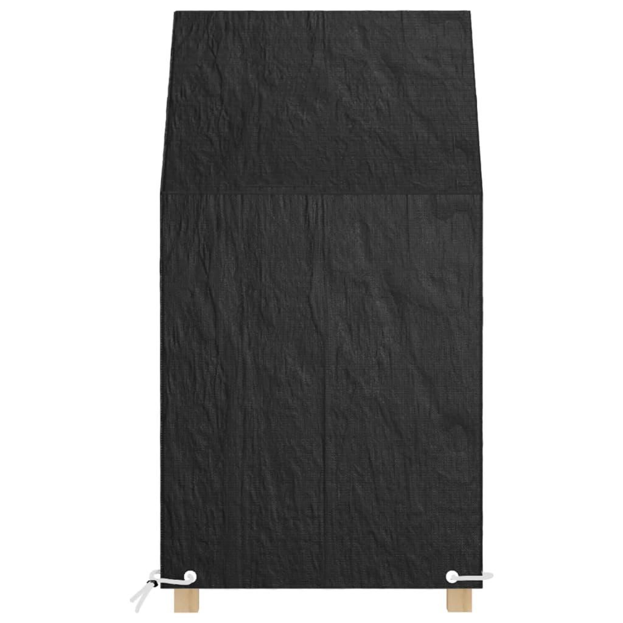Voir la diapositive 2 : VIDAXL Housses de chaise de jardin 2 pcs 8 œillets 65x65x80/120 cm PE