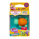 MOOSE TOYS Lil' Needees - MOOSE TOYS - LITTLE LIVE PETS - Animaux interactifs de poche, avec sons et réactions