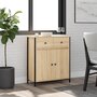 Voir la diapositive 1 : VIDAXL Buffet chene sonoma 70x30x80 cm bois d'ingenierie