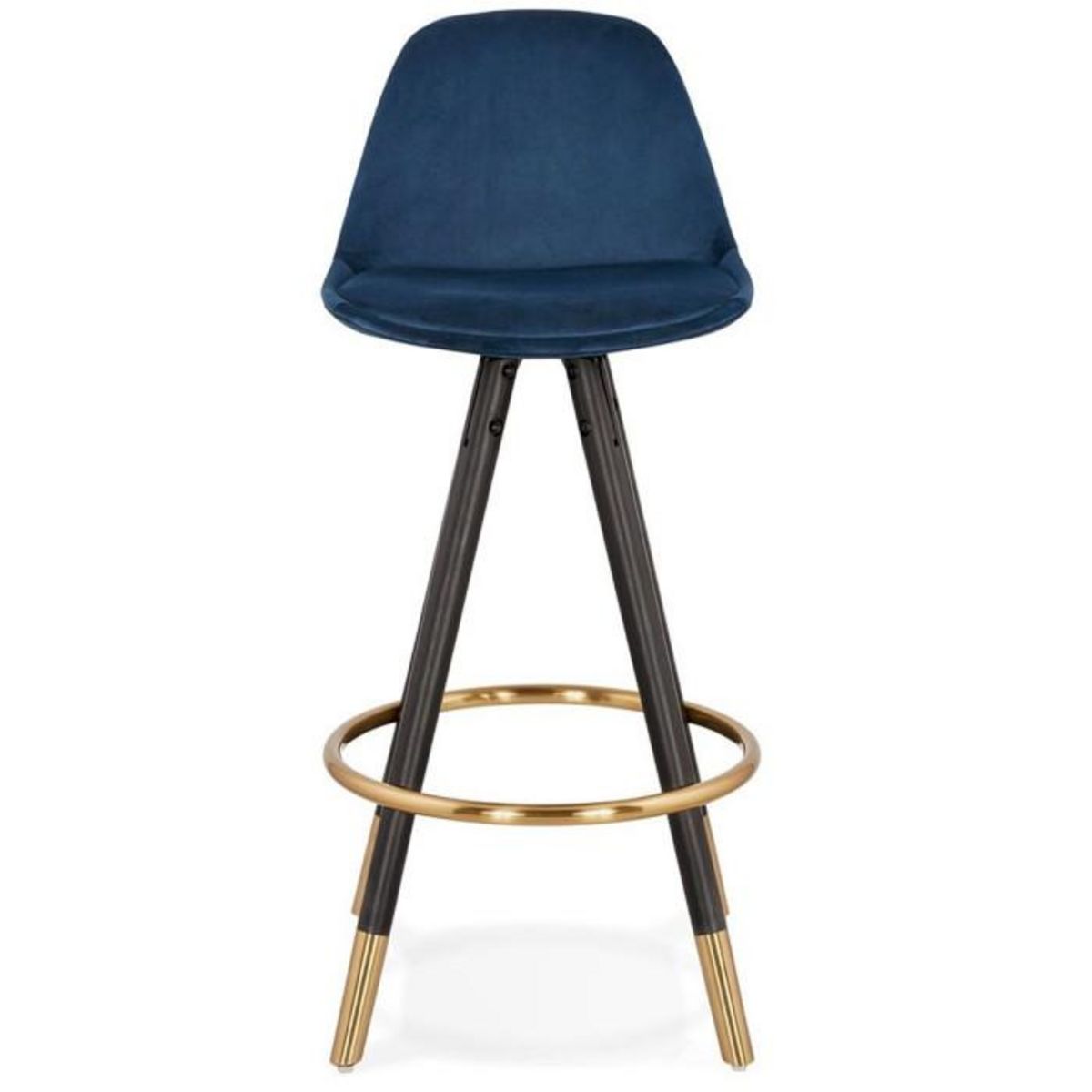 Paris Prix Tabouret de Bar  Krill  87cm Bleu & Noir