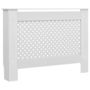 Voir la diapositive 2 : VIDAXL Cache-radiateur Blanc 112x19x81,5 cm MDF