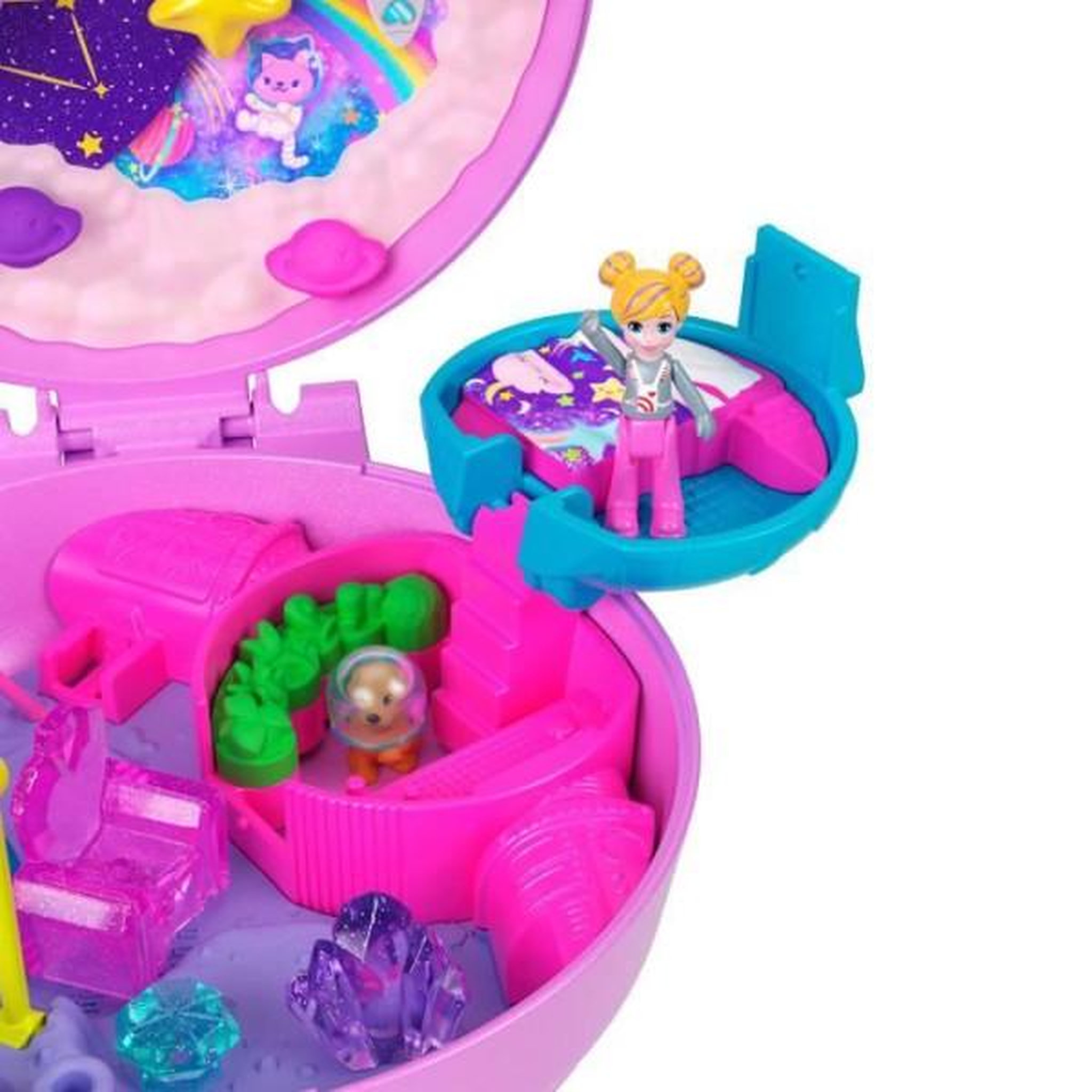 Voir la diapositive 6 : POLLY POCKET Polly Pocket - Coffret Exploration spatiale - Jouet de voyage - Polly Pocket - JCB18