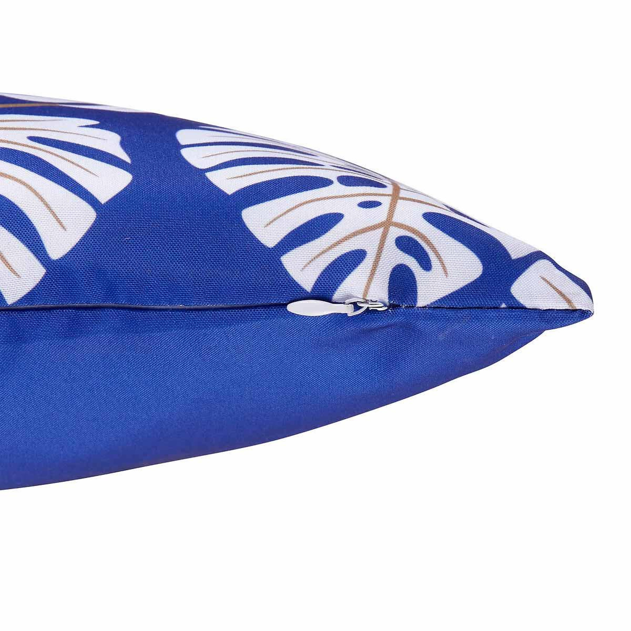 Voir la diapositive 2 : ATMOSPHERA Housse de coussin extérieur  falla  30x50cm bleu indigo