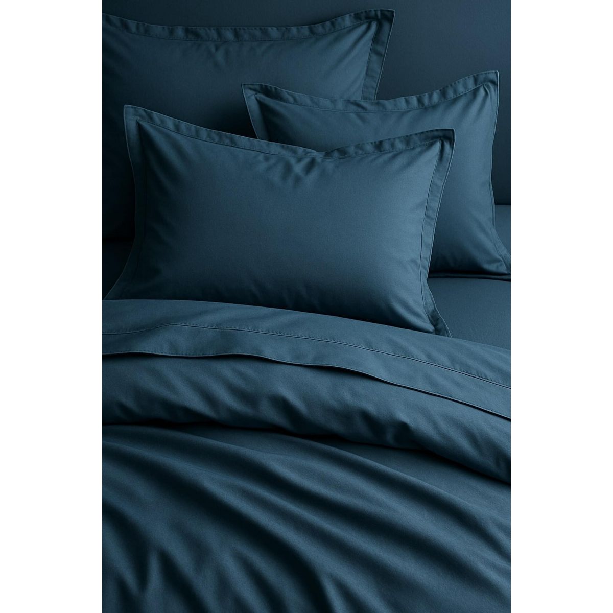 Home collection Parure housse de couette 100%satin de coton 70 fils