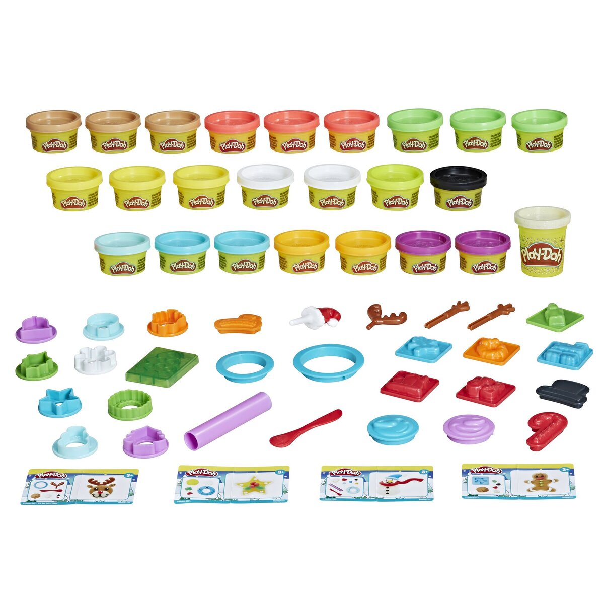 HASBRO Play-Doh Calendrier de l'Avent