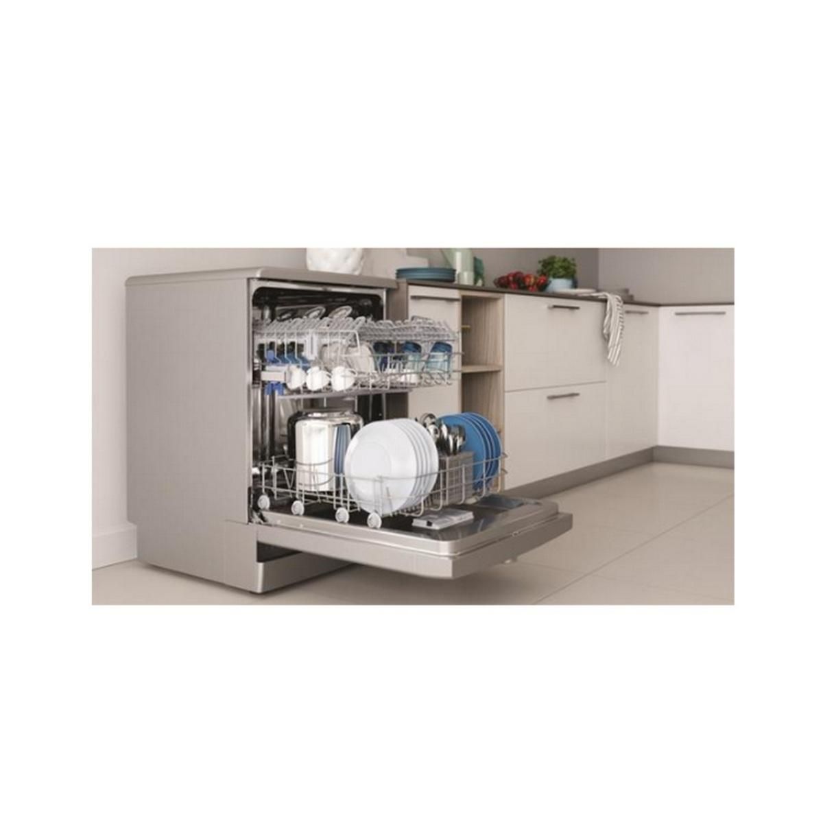 Indesit Lave-vaisselle 60cm 14 couverts 46db gris - D2FHK26S