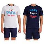 OZABI Pyjama Court COTON. Coloris disponibles : Gris