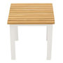 Voir la diapositive 1 : Paris Prix Table d'Appoint de Jardin en Teck  Mexico  40cm Naturel
