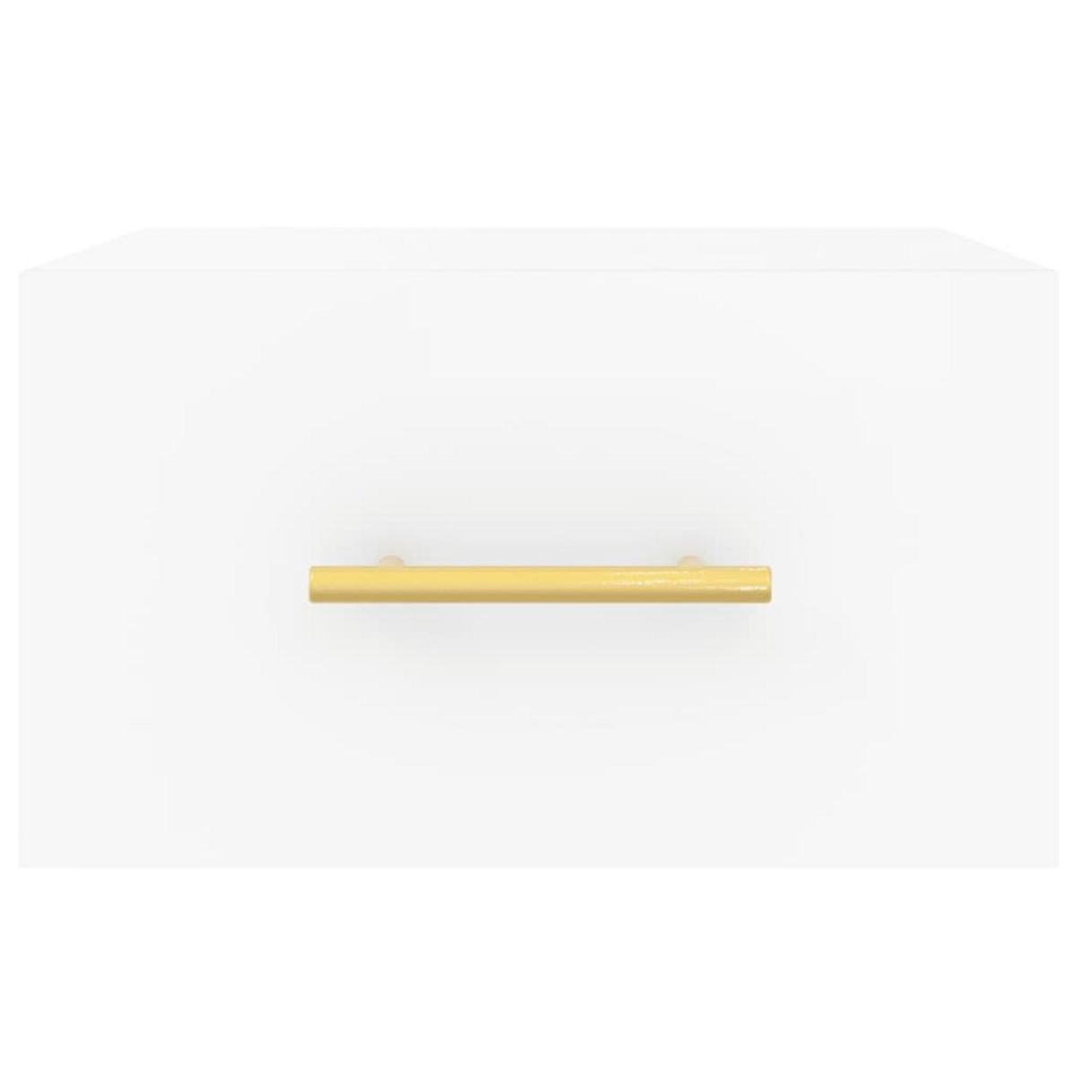 VIDAXL Table de chevet murale blanc 35x35x20 cm