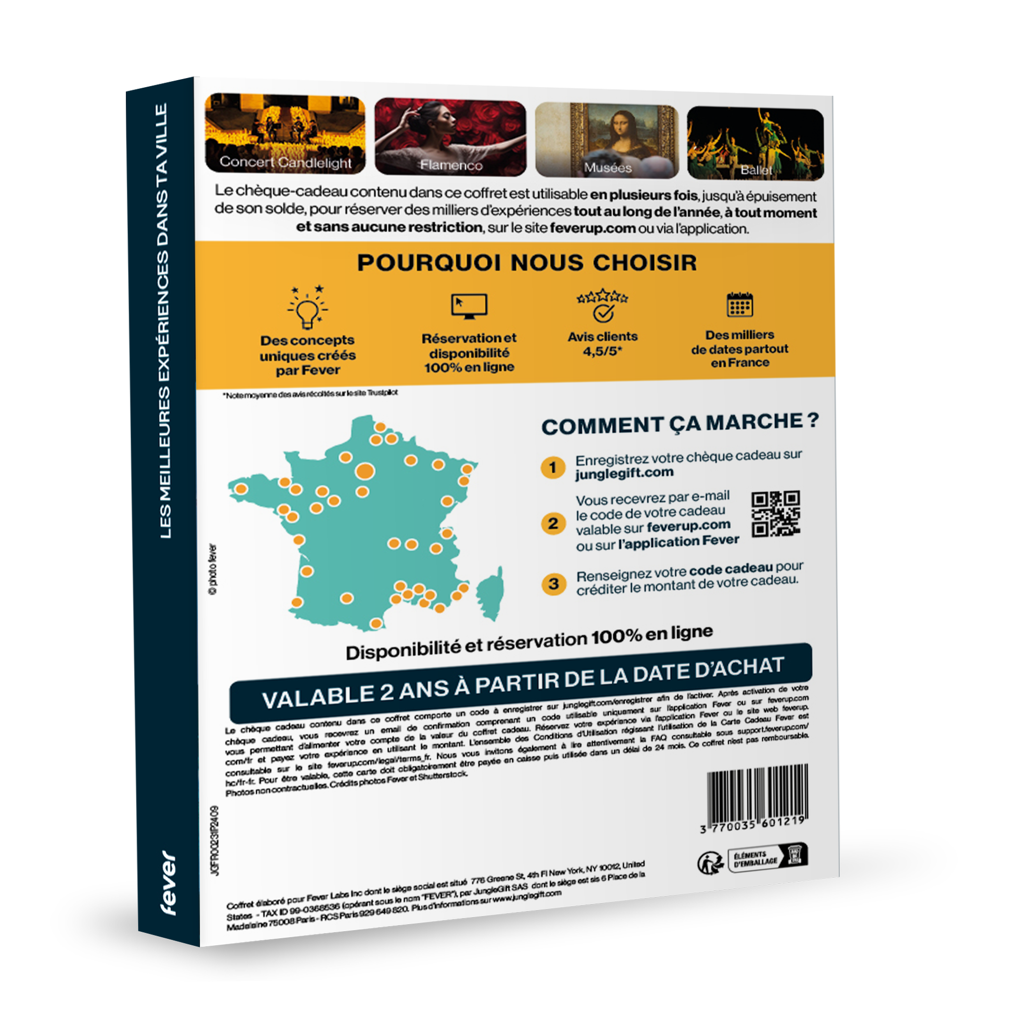Voir la diapositive 3 : FEVER Coffret cadeau Fever - 100% Émotions