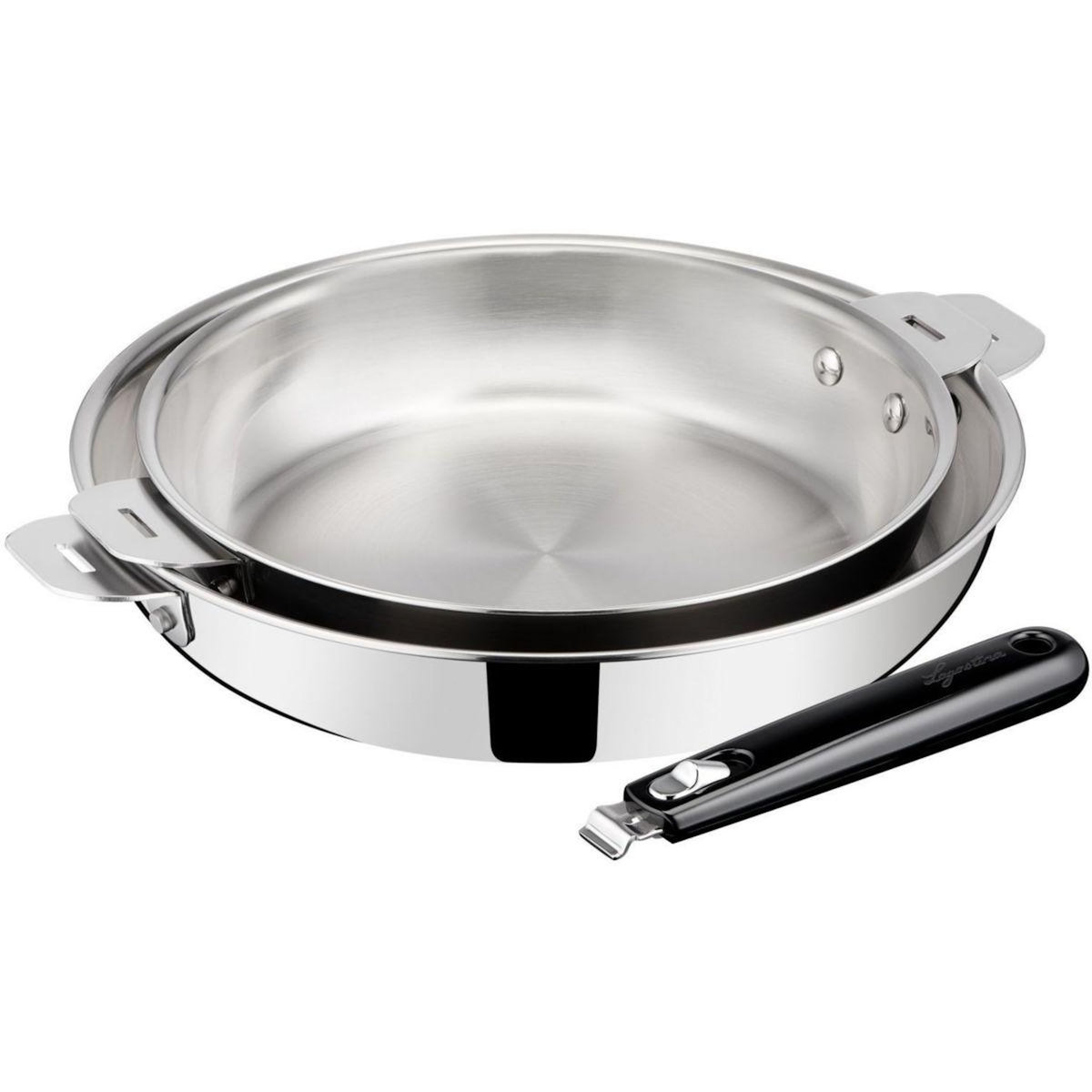 Lagostina Batterie de cuisine Esperta triply 2 pcs + poignee