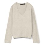 Vero Moda Pull  Femme Vero Moda Maquarius. Coloris disponibles : Beige