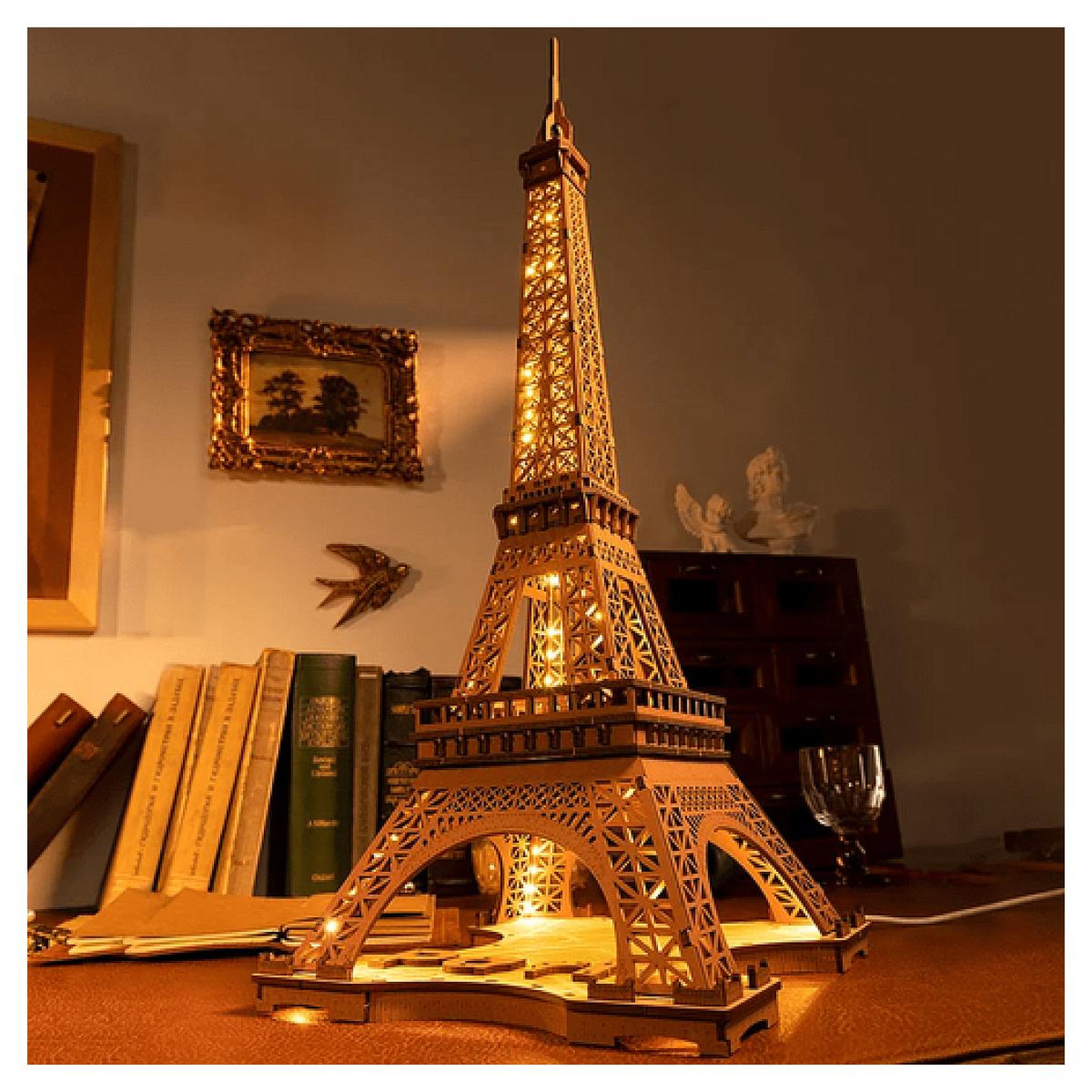 Voir la diapositive 2 : ROBOTIME Maquette tour Eiffel lumineuse