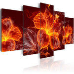 Paris Prix Tableau Imprimé  Fiery Flowers. Coloris disponibles : Multicolore