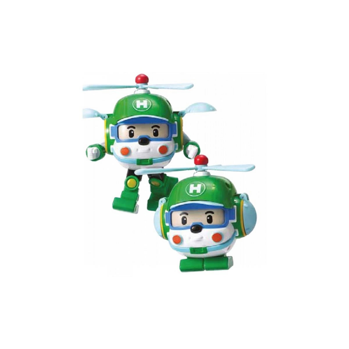 SILVERLIT Robocar Véhicule Transformable Héli