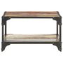 Voir la diapositive 2 : VIDAXL Table basse 60x60x35 cm Bois de recuperation massif