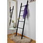 Voir la diapositive 3 : Wenko Echelle porte-serviette design bambou Suri - L. 43 x H. 170 cm - Noir