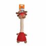 Voir la diapositive 2 : Paris Prix Peluche pour Chien  Girafe  32cm Rouge