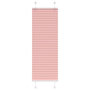 Voir la diapositive 1 : VIDAXL Store plisse rose 45x100 cm largeur du tissu 44,4 cm polyester