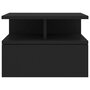 Voir la diapositive 4 : VIDAXL Tables de chevet flottantes 2 pcs Noir Bois d'ingenierie
