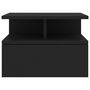 Voir la diapositive 4 : VIDAXL Tables de chevet flottantes 2 pcs Noir Bois d'ingenierie