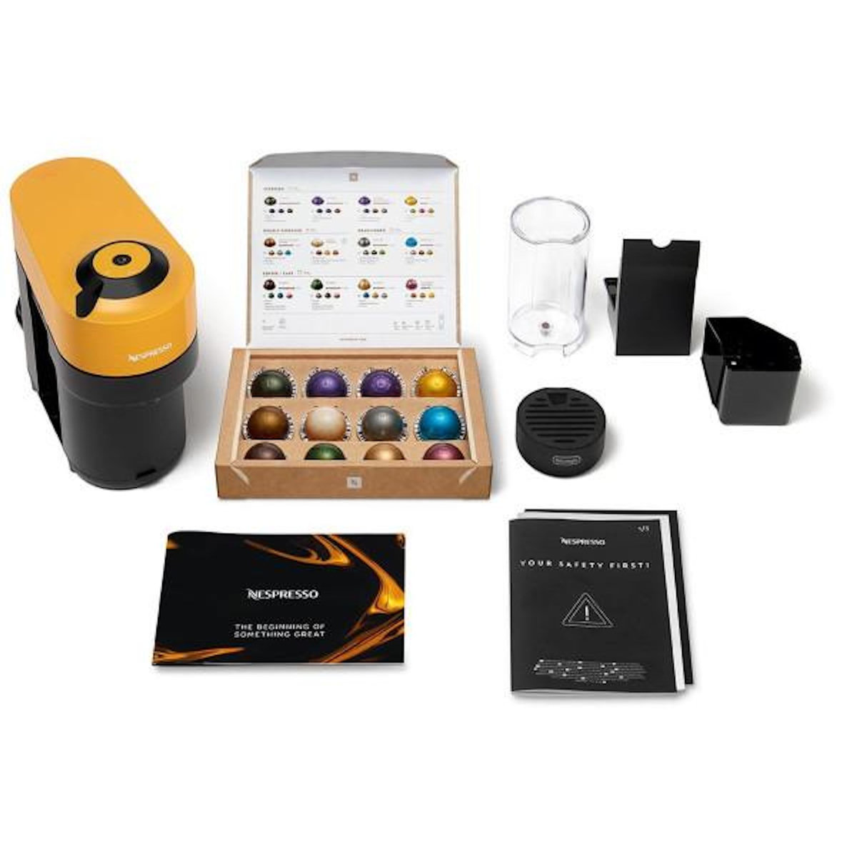 DELONGHI Nespresso Vertuo pop Jaune ENV90.Y