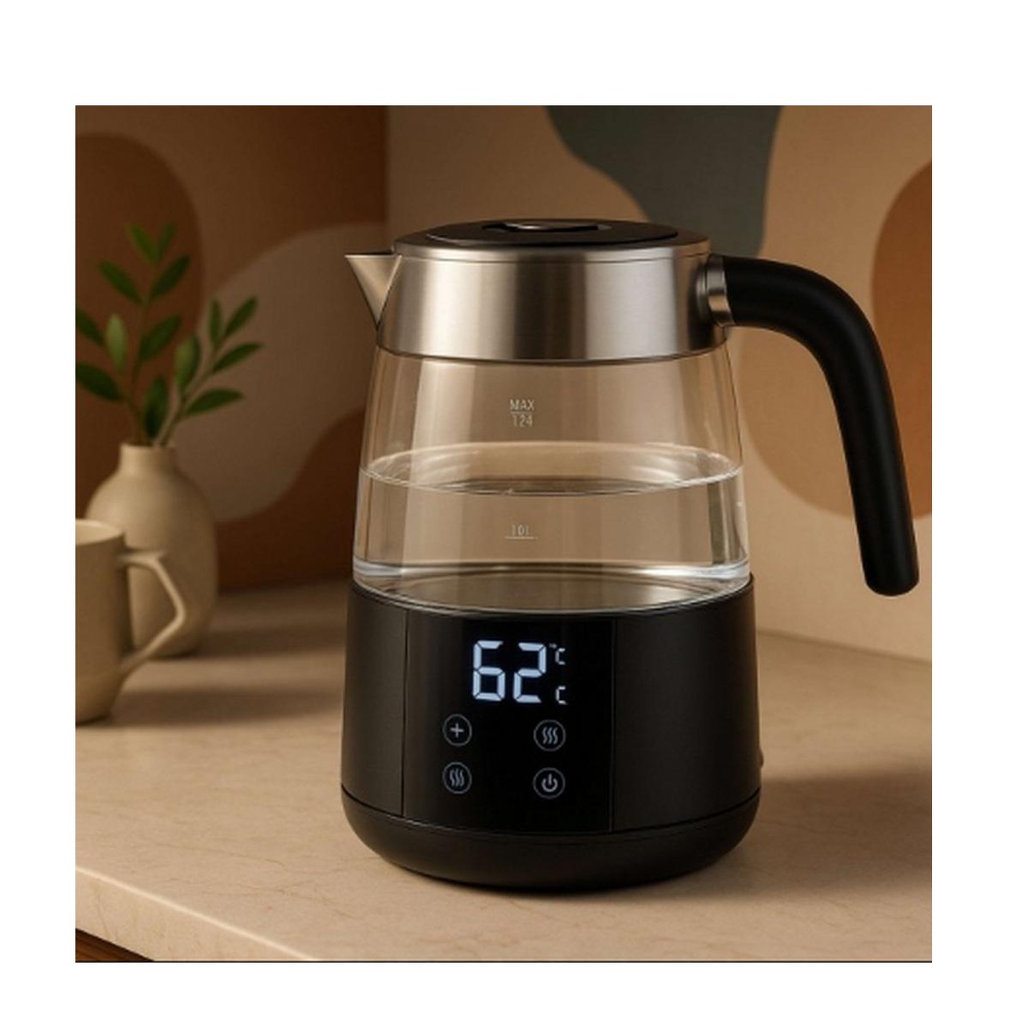 Voir la diapositive 3 : LIVOO Bouilloire sans fil 1.7l 2200w - dod221n