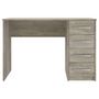 Voir la diapositive 1 : Bureau droit 4 tiroirs L110cm CARLOS