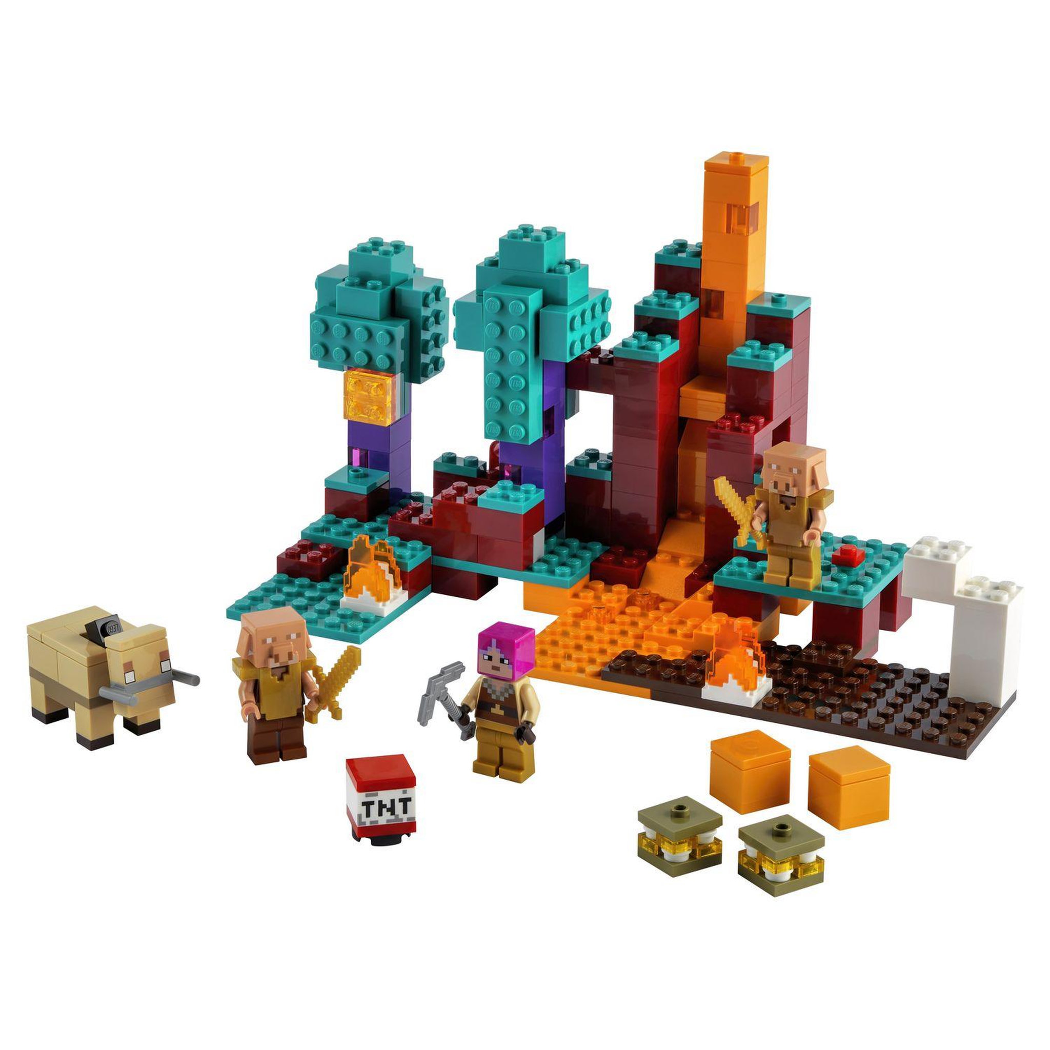 Voir la diapositive 2 : LEGO Minecraft 21168 - La forêt biscornue