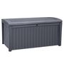 Voir la diapositive 1 : Keter Keter Coffre de rangement de jardin Borneo 416 L