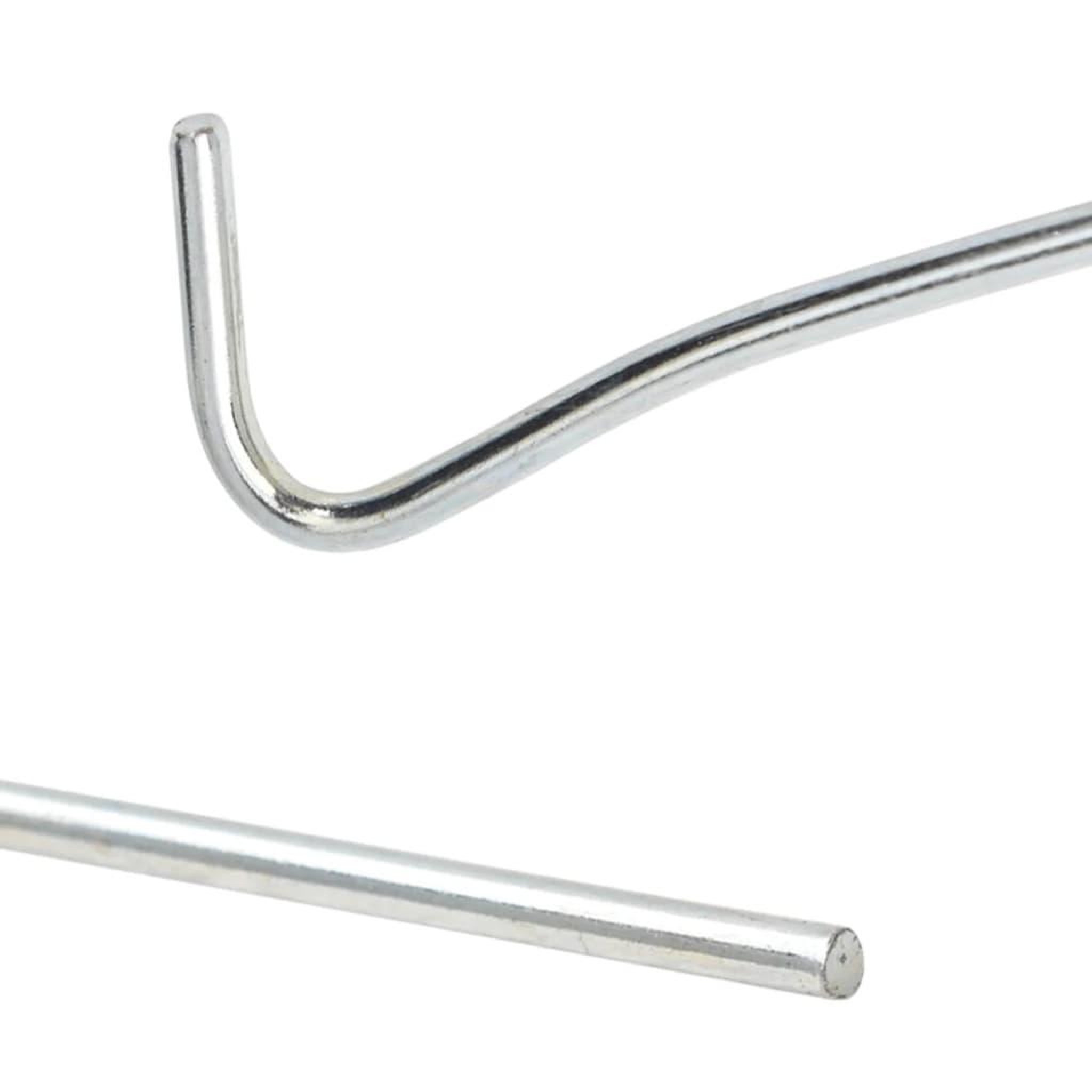 Voir la diapositive 4 : VIDAXL Piquets de tente 50 pcs 23 cm Ø4 mm acier galvanise