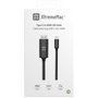 Voir la diapositive 1 : XTREMEMAC Adaptateur HDMI type C - HDMI male 2m nylon tressé gris