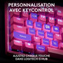Voir la diapositive 5 : Logitech Clavier gamer G Pro X TKL Rapid Magenta