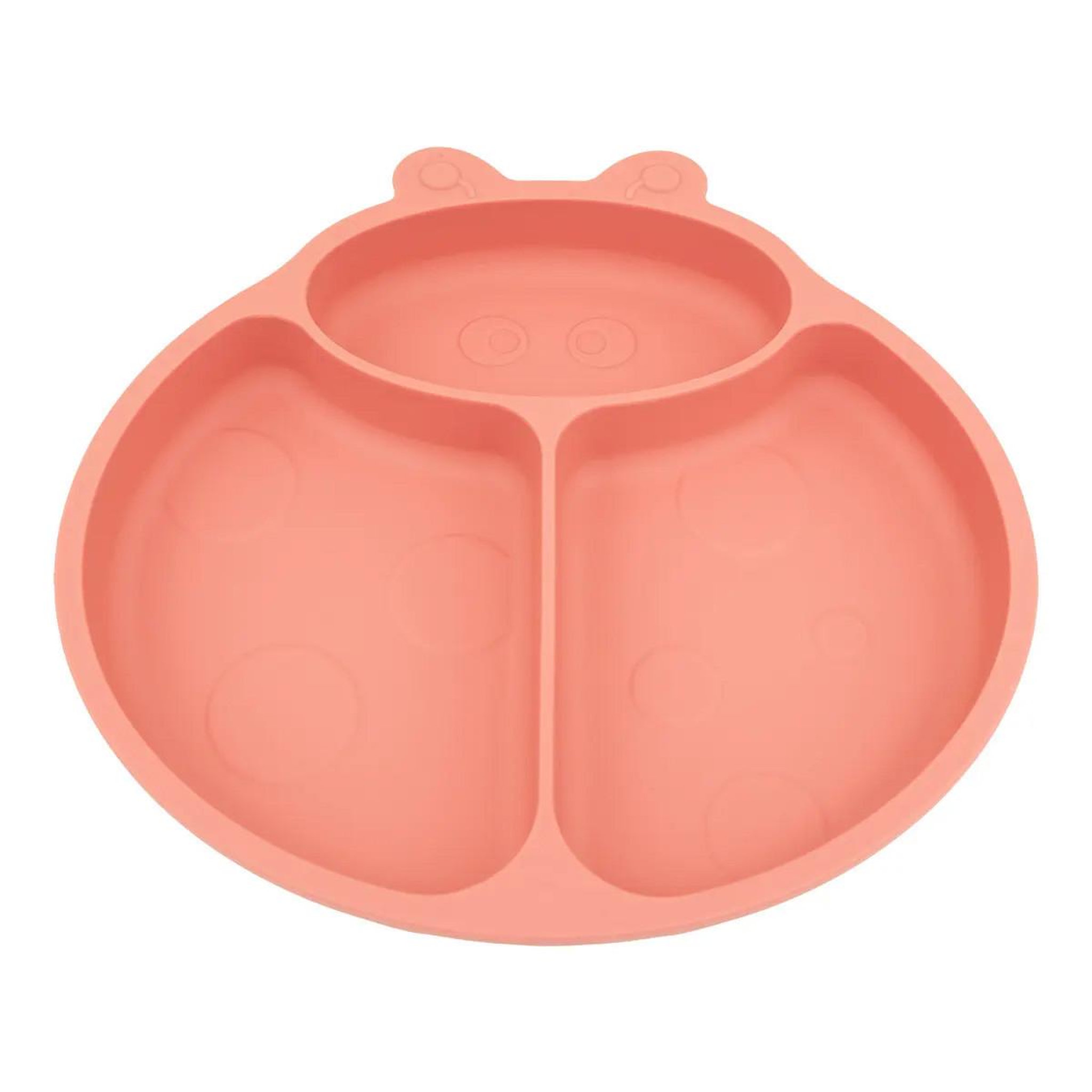Voir la diapositive 3 : Atmosphera Kids Set de repas 4 pièces  coccinelle  20cm rose